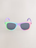 Pink and purple lilac children's sunglasses with UV protection, UK version
