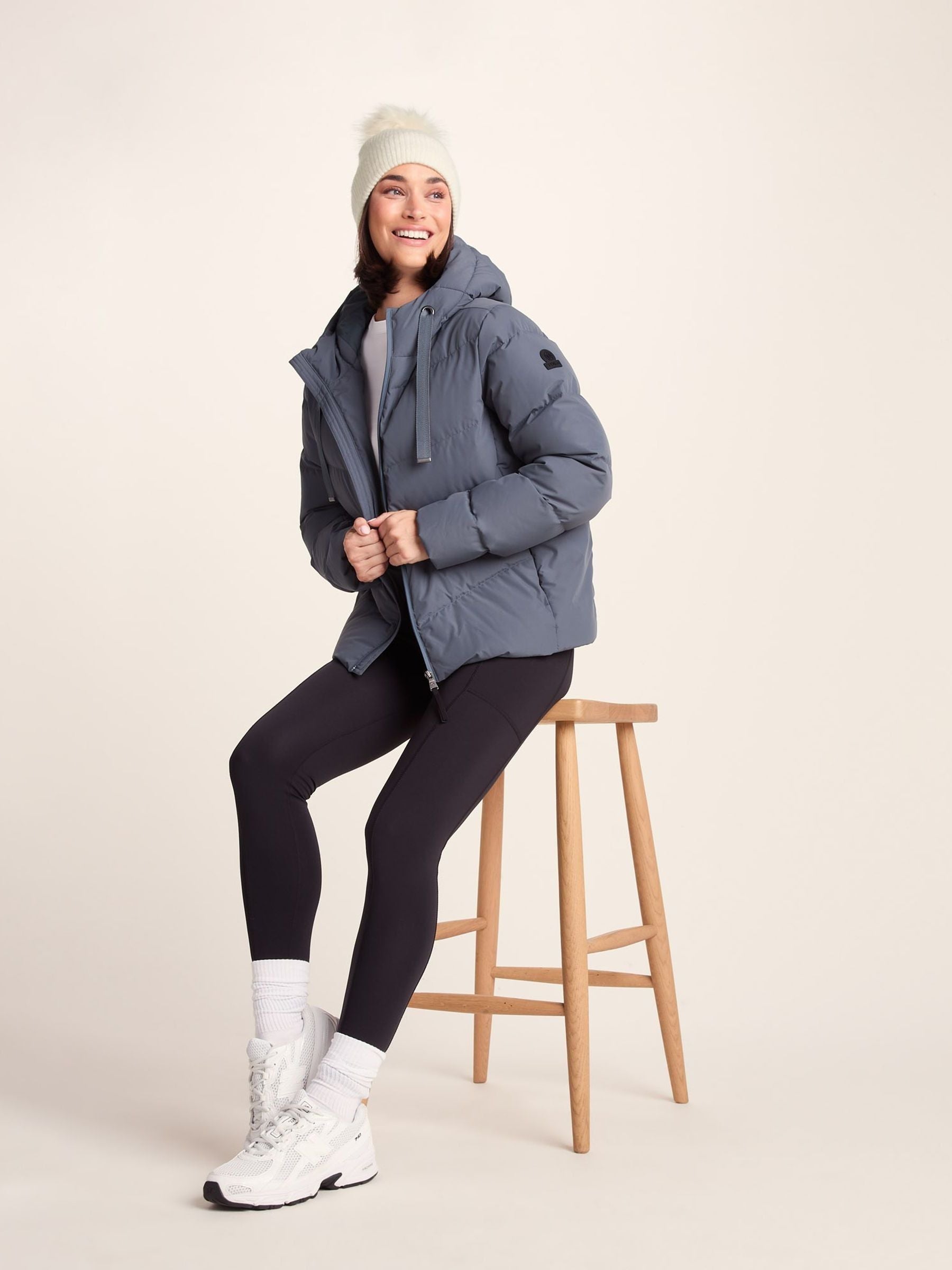 Tog 24 cream Anya knitted hat - British product