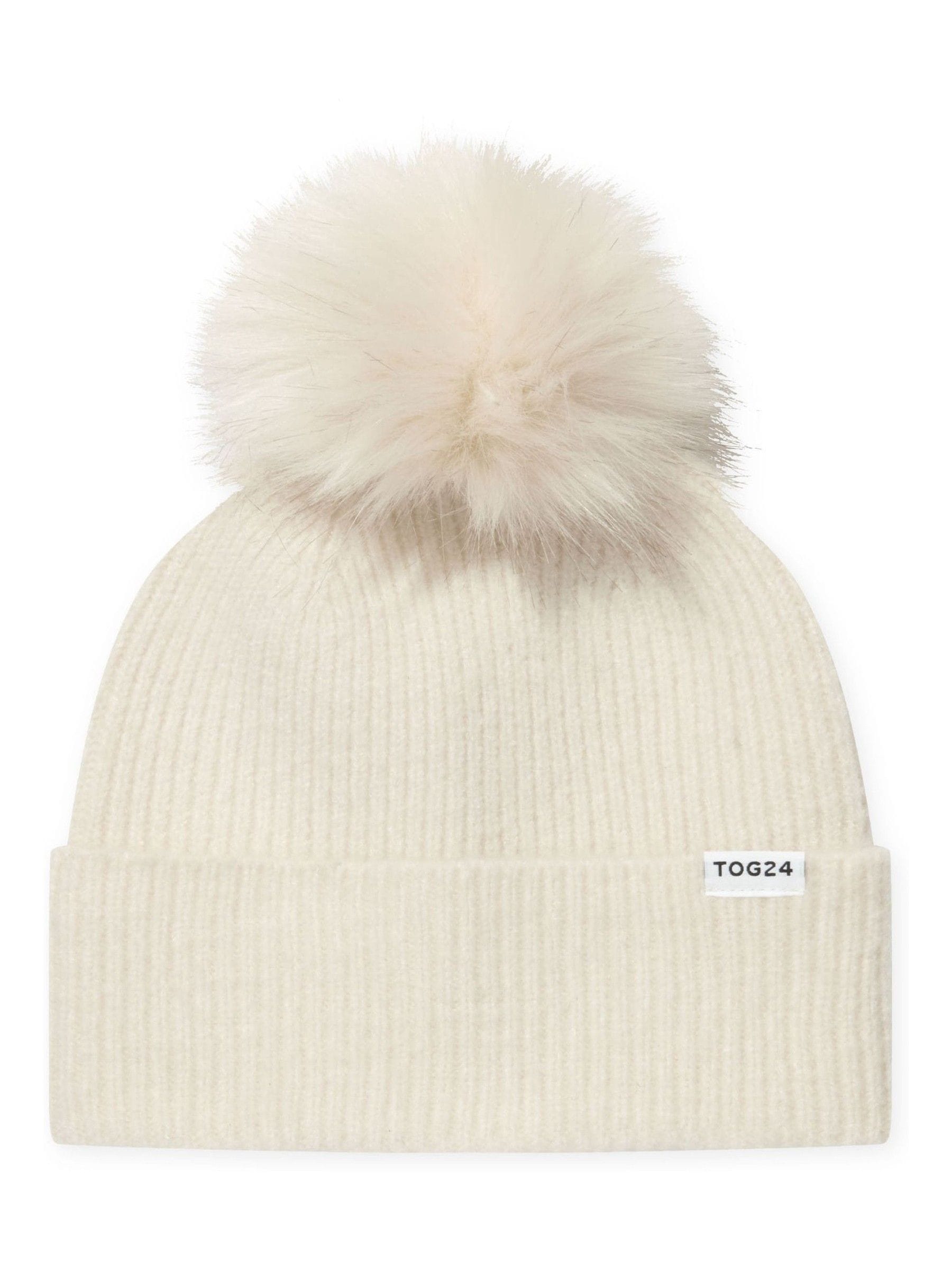 Tog 24 cream Anya knitted hat - British product