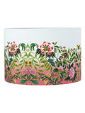 Designers Guild Fuchsia Ikebana drum shade, imported from the UK