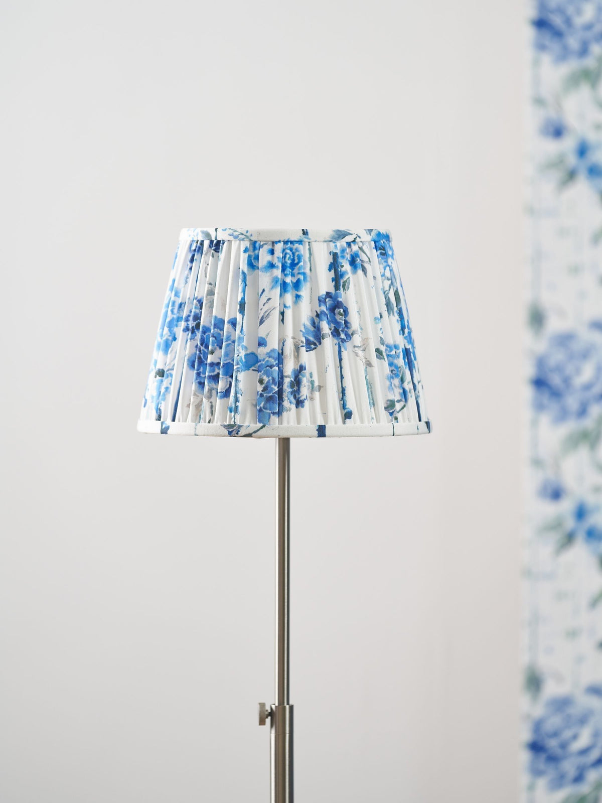Designers Guild Kyoto flower pleated lamp shade 12 inch, imported from the UK
