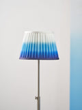 Designers Guild Cobalt Savoie pleated shade 30cm - British product