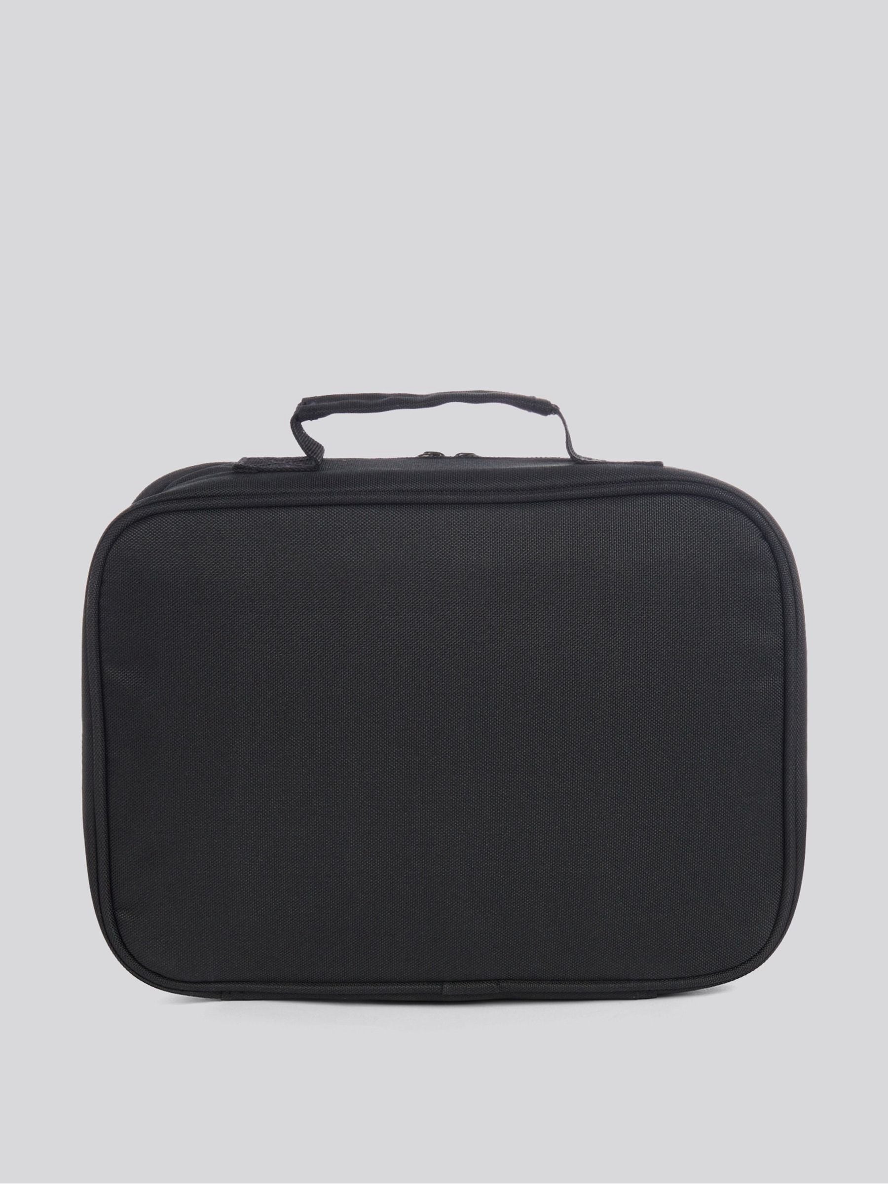 U.S. Polo Assn black signature arch print lunchbag, imported from the UK