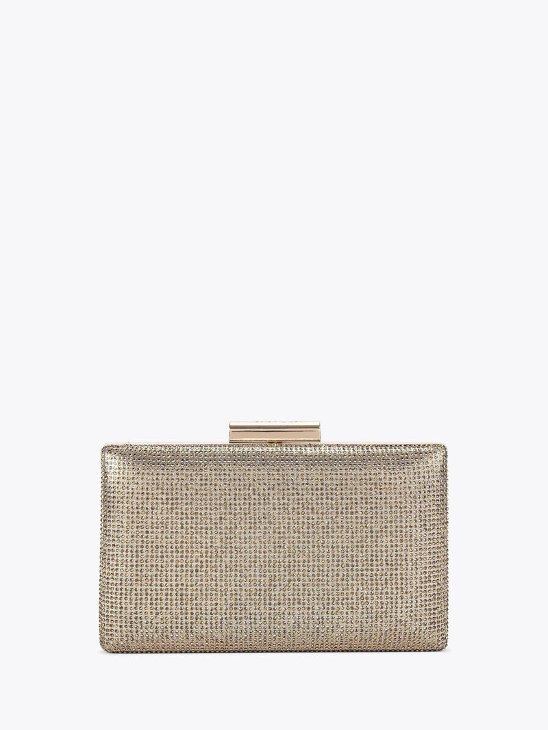Carvela Gold Aintree Clutch Bag