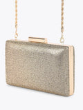 Carvela Gold Aintree Clutch Bag