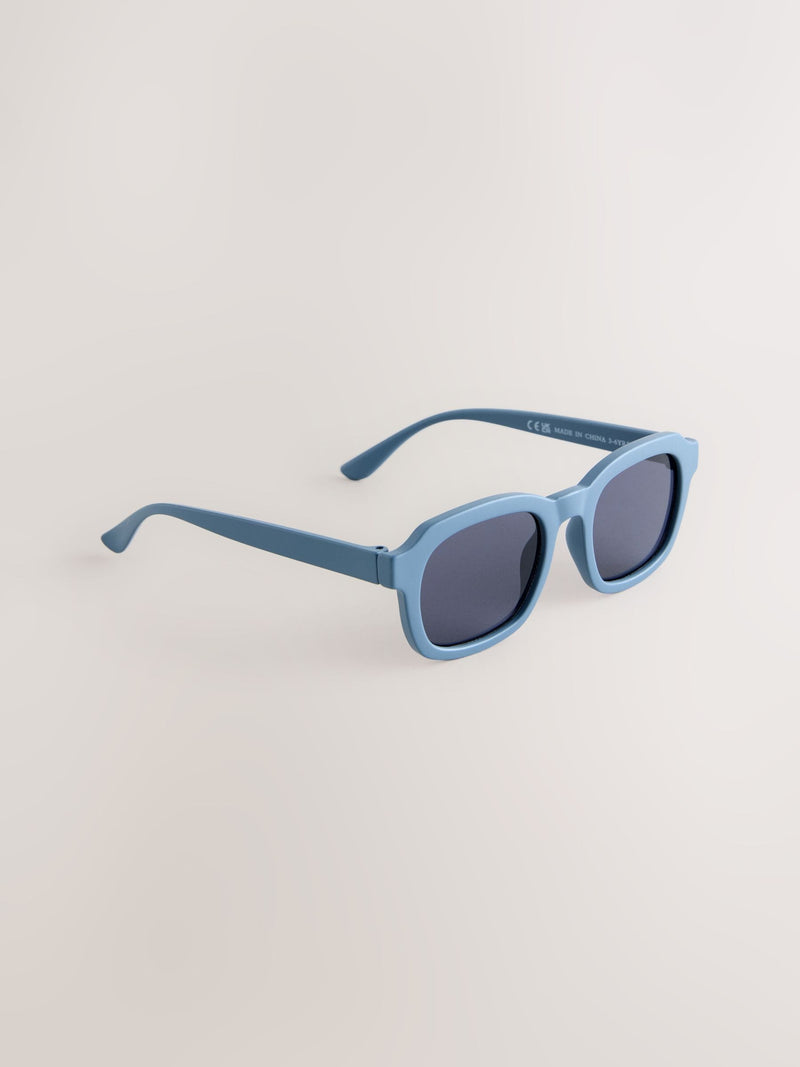 Blue Oval Sunglasses