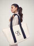 OSIA cream canvas tote bag imported from the UK