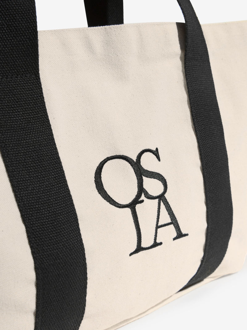 OSIA cream canvas tote bag imported from the UK