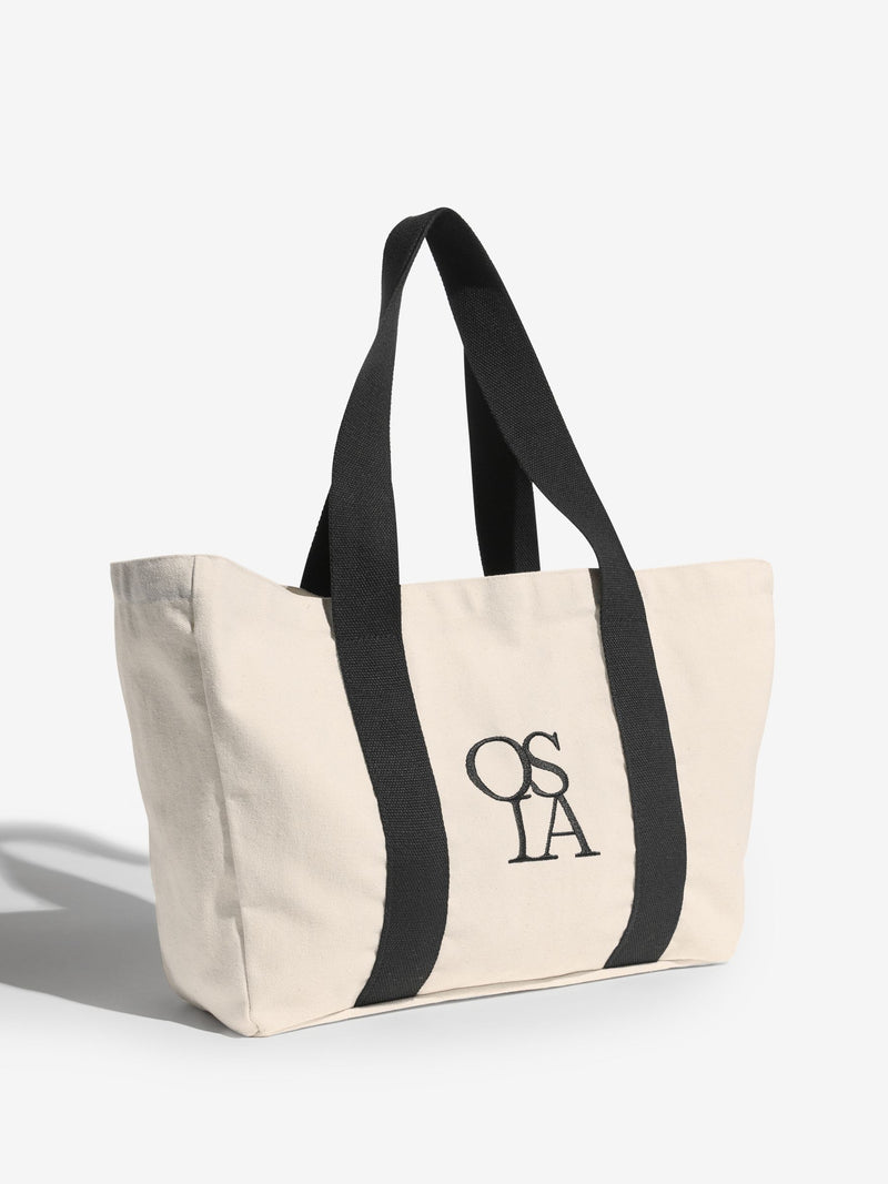 OSIA cream canvas tote bag imported from the UK