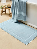 Christy Renaissance Dove Grey 100% Cotton Bath Mat 52cm x 90cm