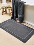 Christy Renaissance Dove Grey 100% Cotton Bath Mat 52cm x 90cm