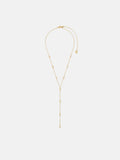 Accessorize Gold Tone 14ct Plated Diamanté Necklace - British product