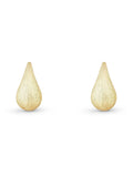 Beaverbrooks 9ct yellow gold teardrop earrings (British brand)