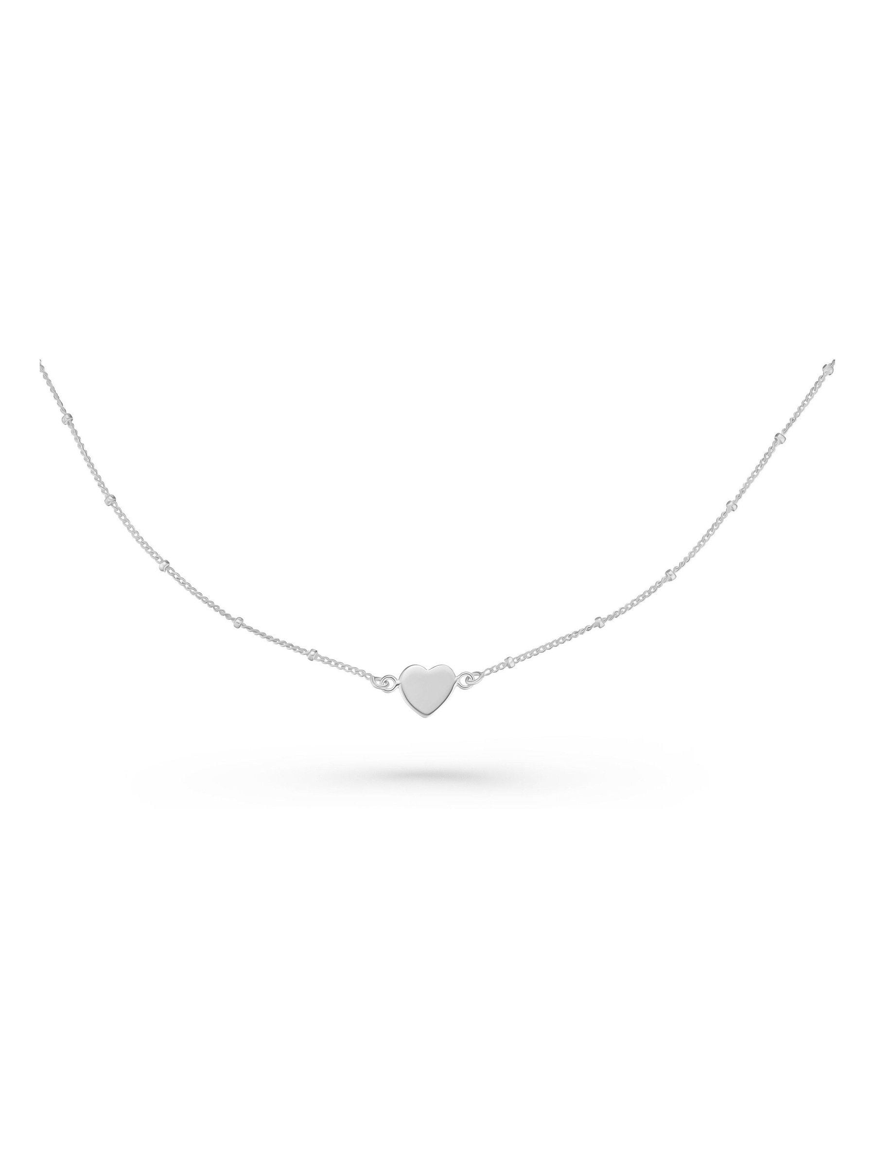 Beaverbrooks silver yellow gold plated heart anklet 24cm - British product