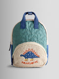 JoJo Maman Bébé green dino quilted backpack, imported from the UK