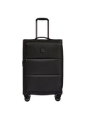 Antler black soft stripe suitcase 71cm (British brand)