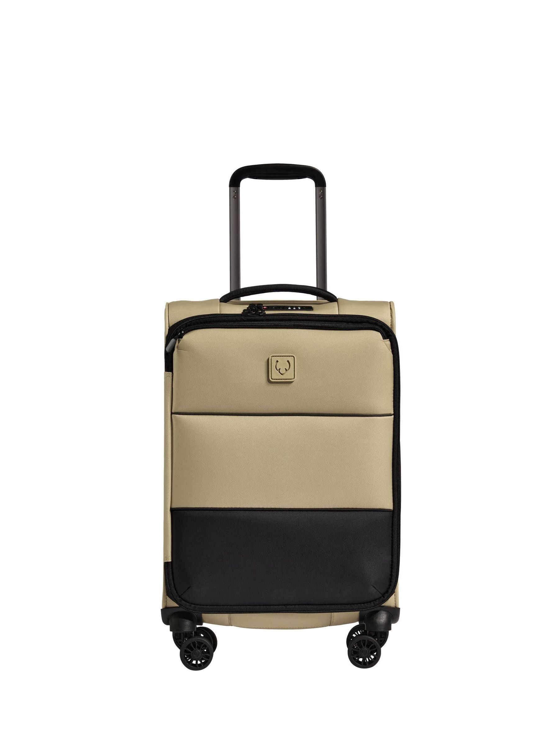 Antler Natural Soft Stripe luggage - British product