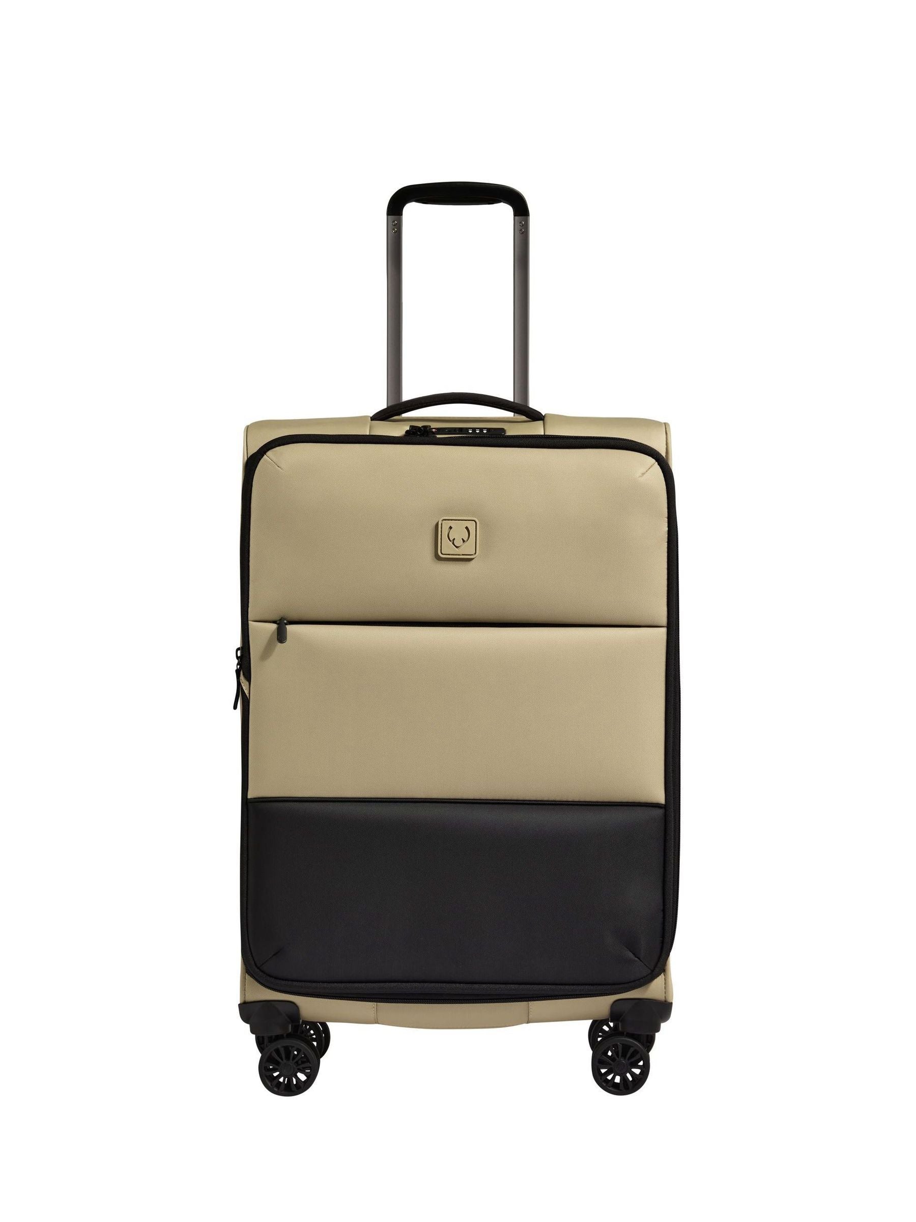 Antler Natural Soft Stripe suitcase - British product