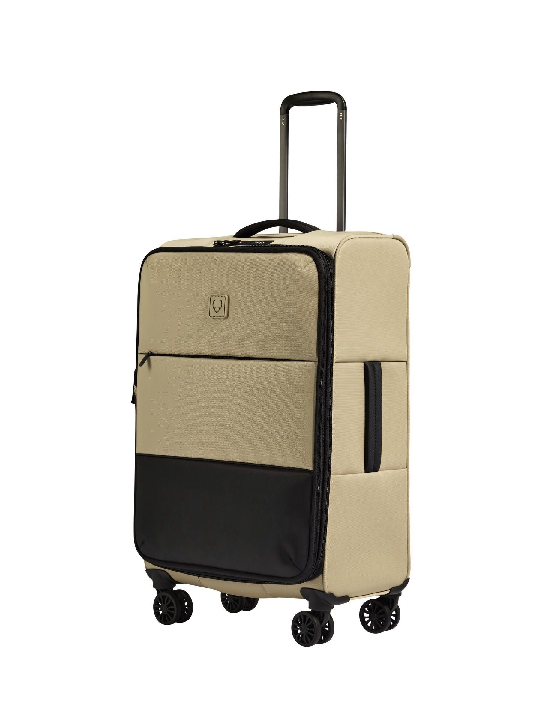 Antler Natural Soft Stripe suitcase - British product