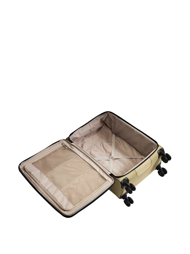 Antler Natural Soft Stripe suitcase - British product