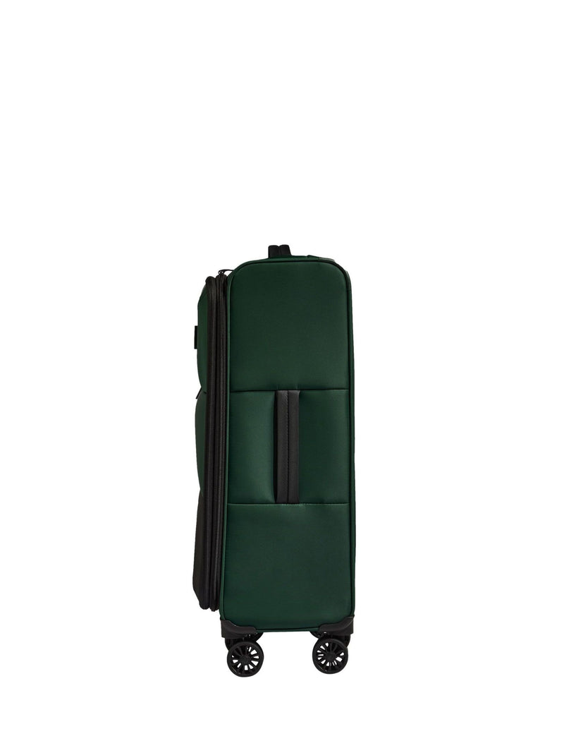 Antler green soft stripe luggage, UK version