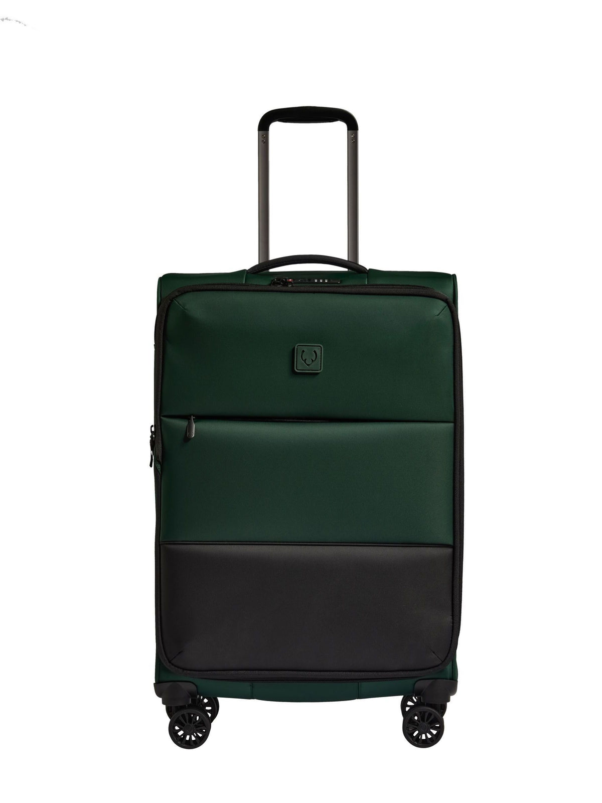 Antler green soft stripe luggage, UK version