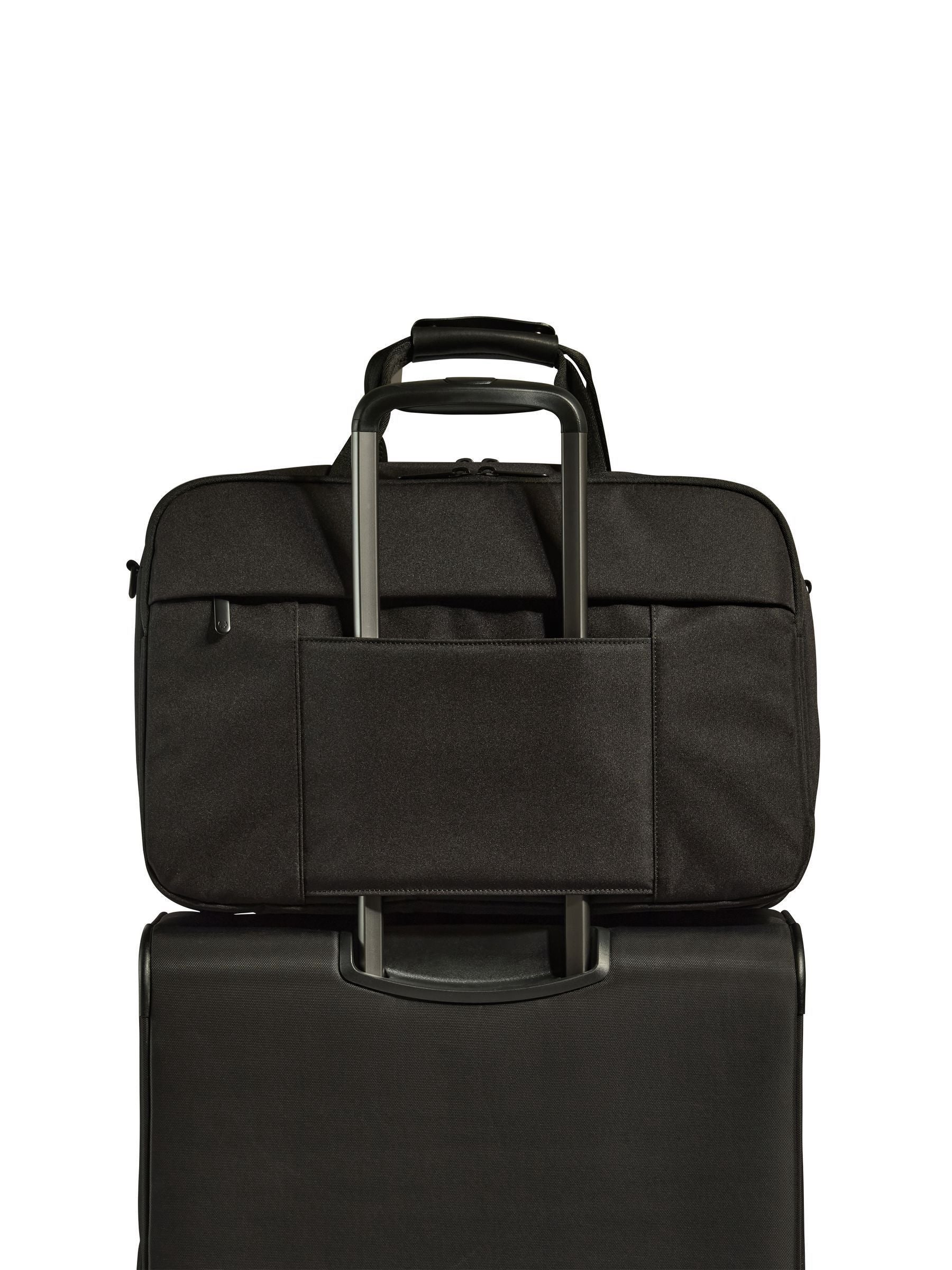 Antler Black Urban Light Overnight Bag polyester carry-on, UK version