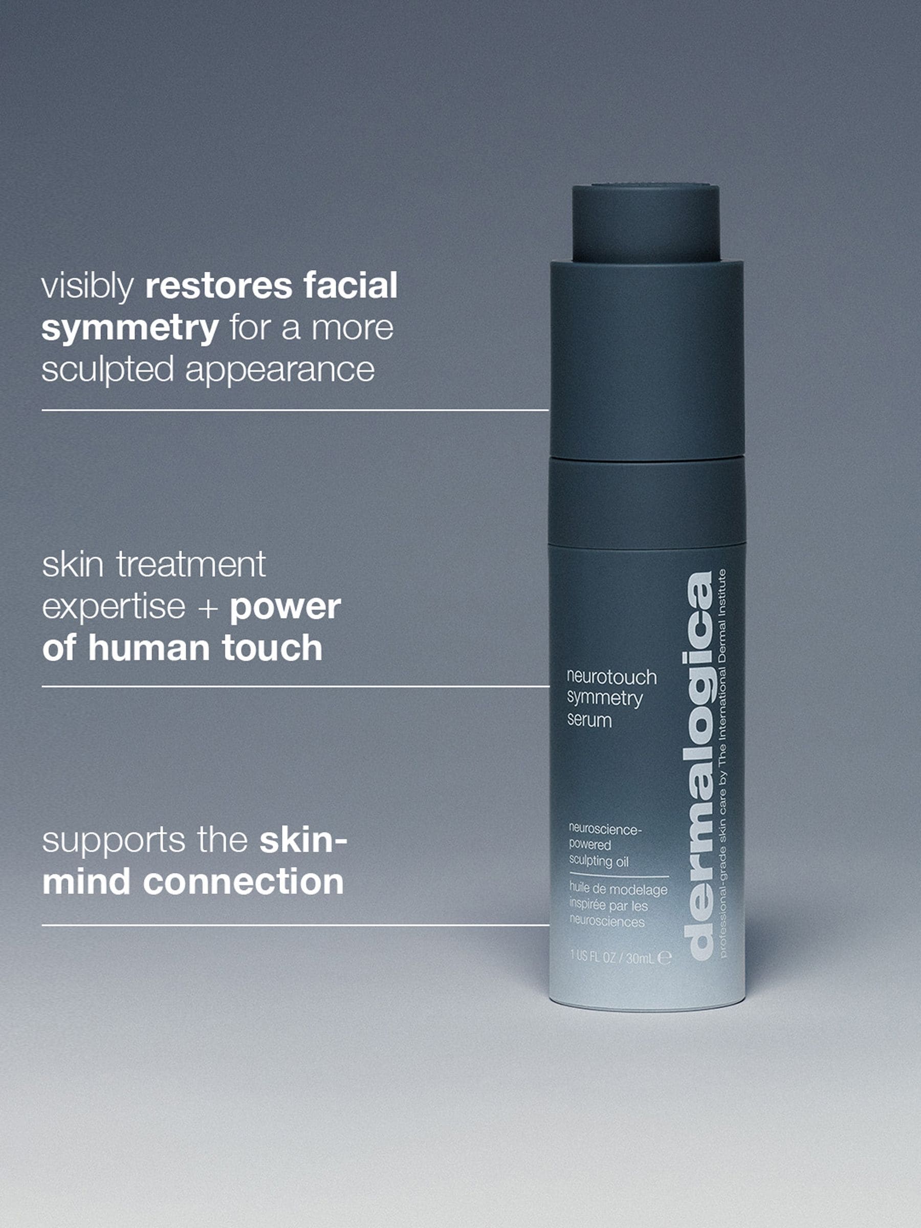 Dermalogica Neurotouch Symmetry face serum 30ml, imported from the UK