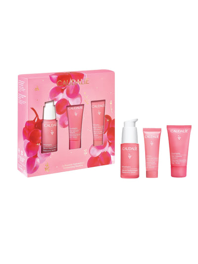 Caudalie Fukt Edit hudpleiegavesett med gelrens, serum, maske 75ml