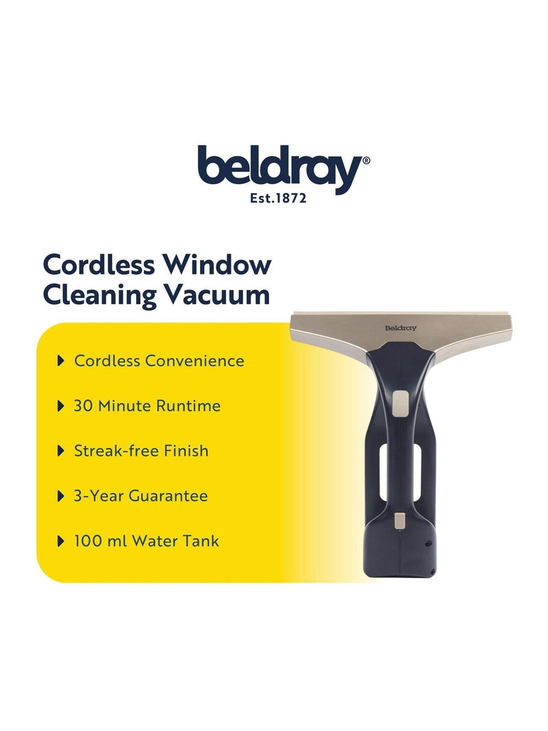 Beldray blue window cleaning vacuum - British product