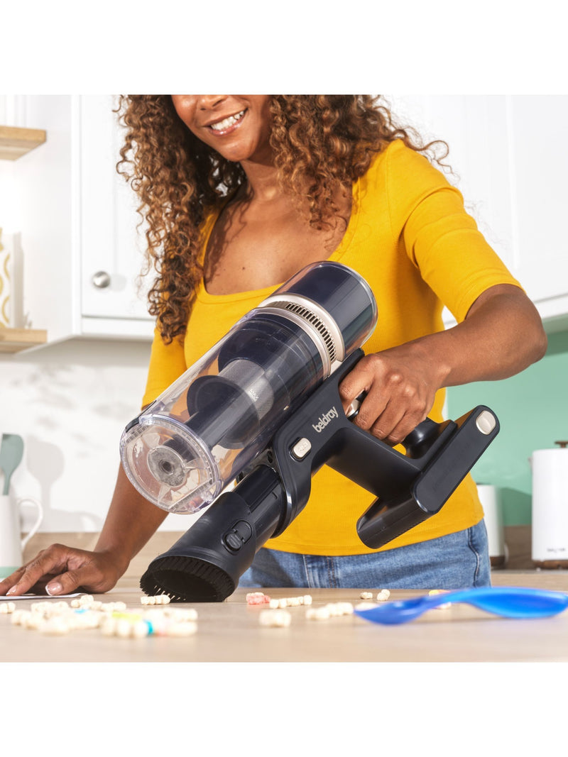 Beldray Blue Airfinity cordless vacuum, imported from the UK