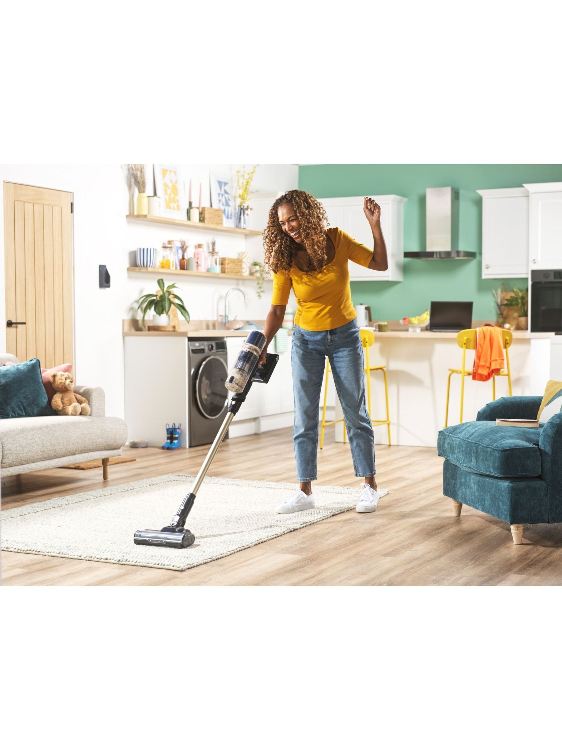 Beldray Blue Airfinity cordless vacuum, imported from the UK