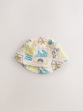 Baby bucket hats grey stampy printed 2 pack, imported from the UK