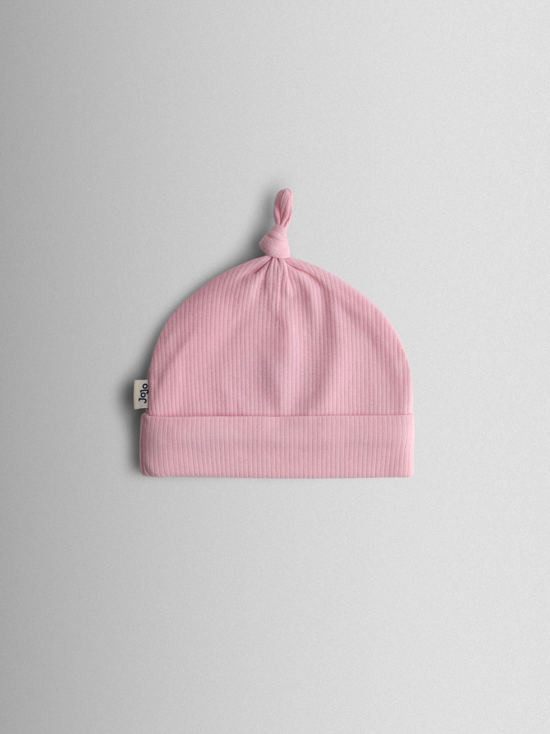 JoJo Maman Bébé pink strawberry 2-pack hats (British brand)