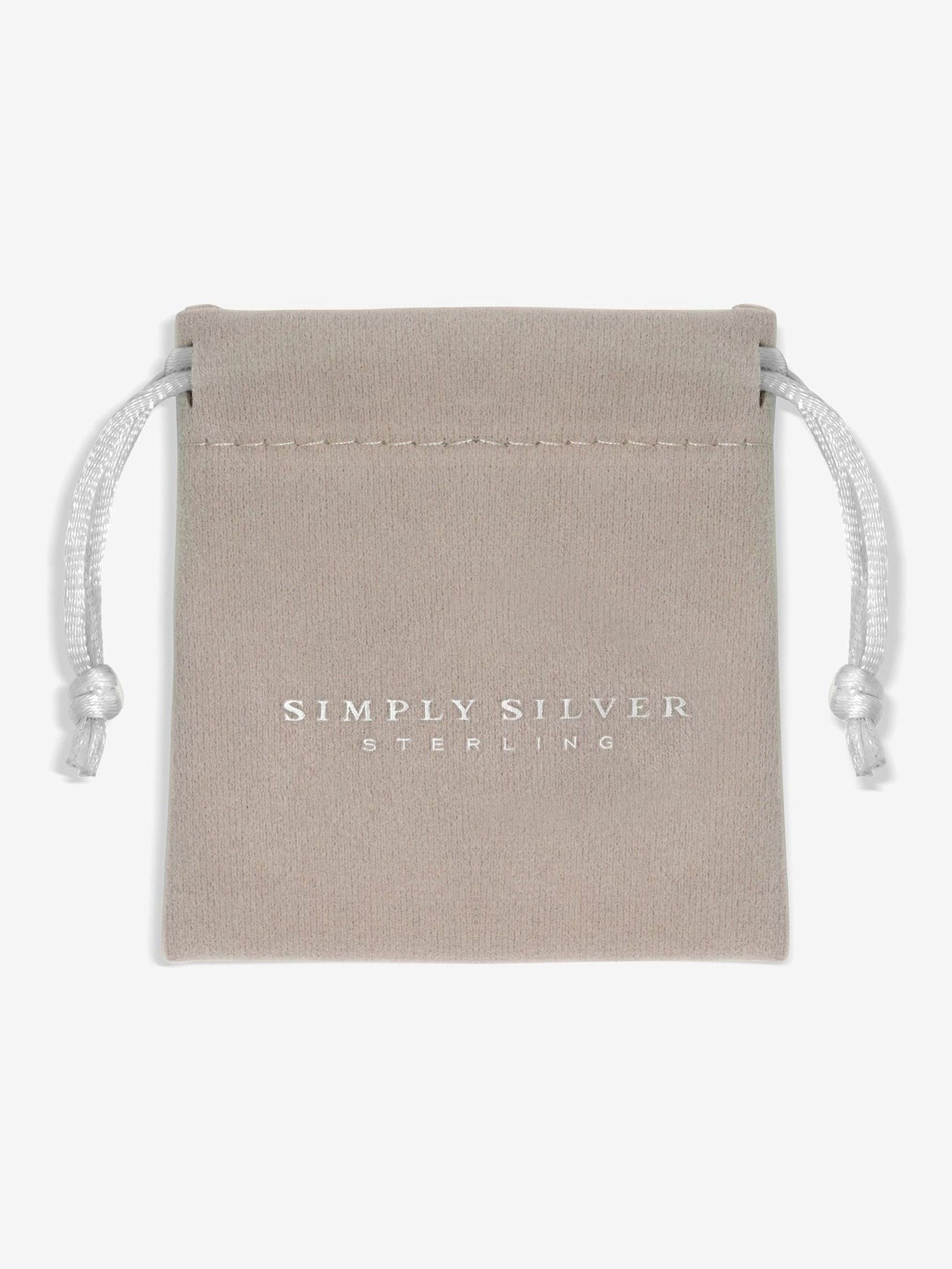 Sterling Silver Paw Print Bracelet with Lobster Clasp, 177mm Length, 6mm Width