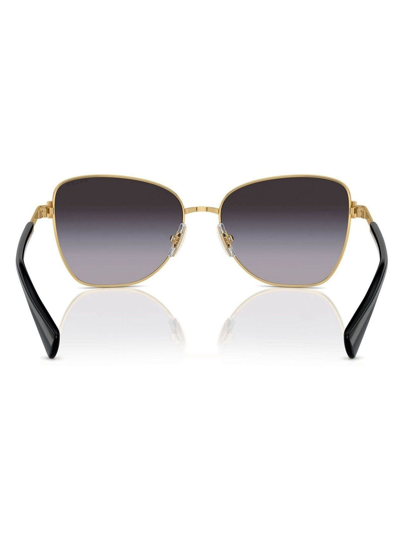 Ralph by Ralph Lauren gold butterfly sunglasses, imported from the UK