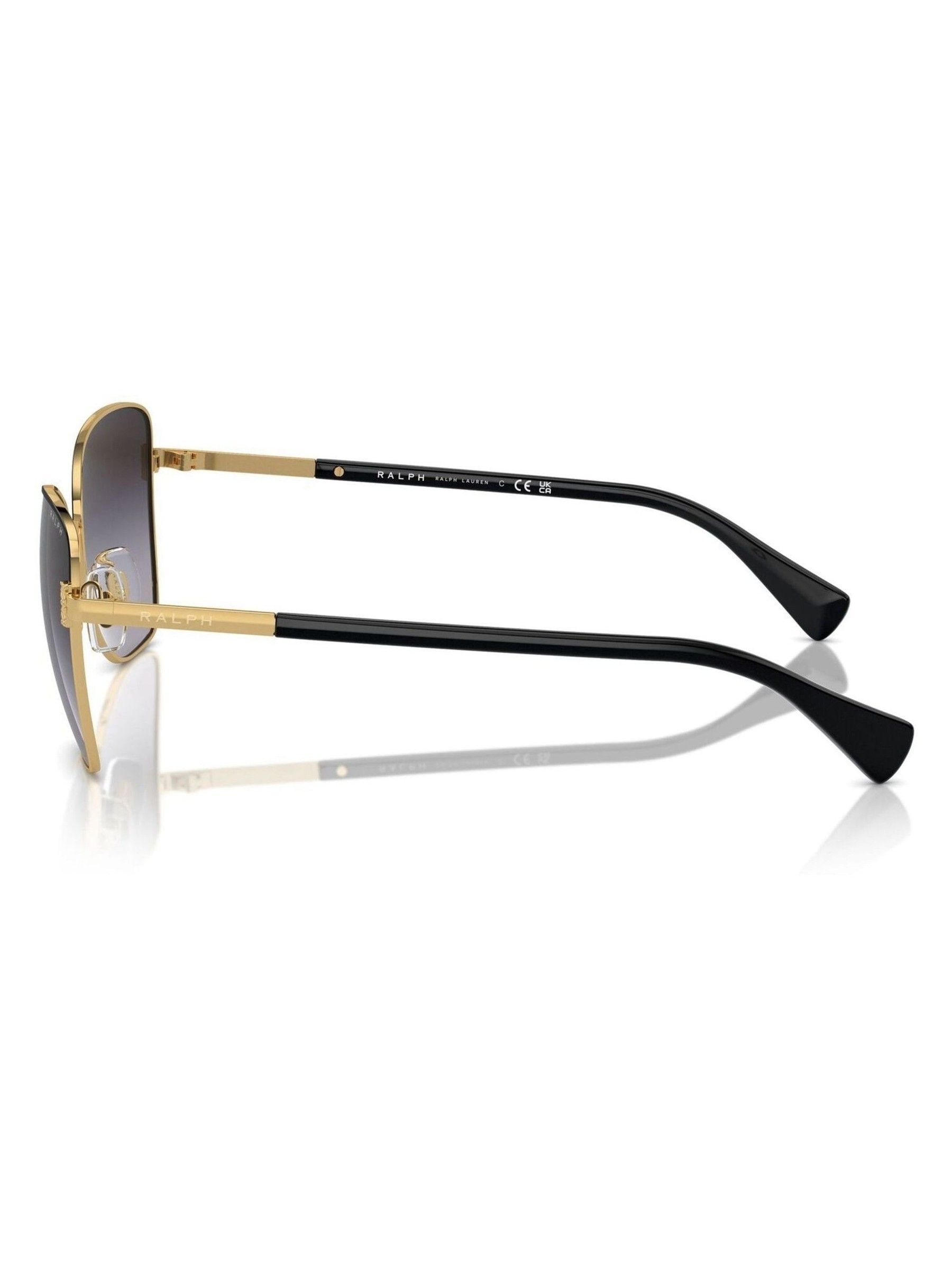 Ralph by Ralph Lauren gold butterfly sunglasses, imported from the UK