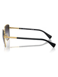 Ralph by Ralph Lauren gold butterfly sunglasses, imported from the UK