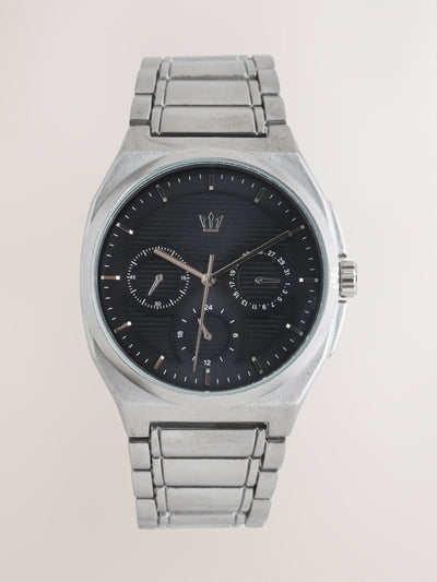 Next Brushed Silver Bracelet Watch- Buy online at McGrocer