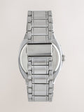 Bracelet watch brushed silver, UK version
