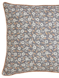 Helena Springfield Graphite Copper Folk Ditsy Cotton Cushion