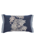 Sanderson Blue Tapestry Tree cushion 60x40cm, UK version
