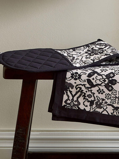 Bedeck of Belfast Charcoal Morsan 100% bomull Doble grytekluter