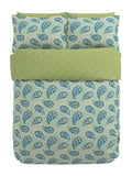 Land & Shore Green Melody duvet set, UK version