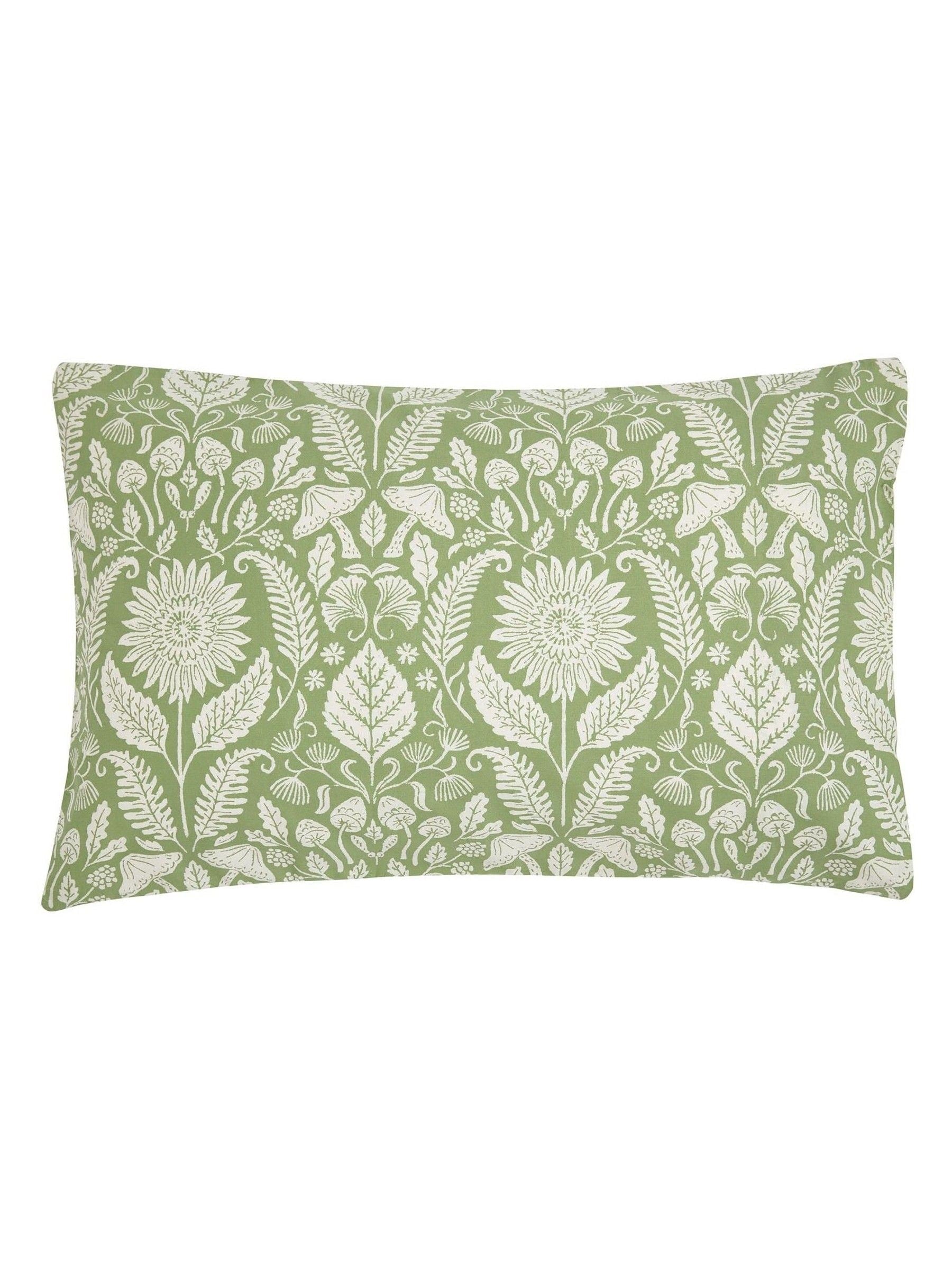 Helena Springfield Green Sunflowers cotton duvet cover set, UK version