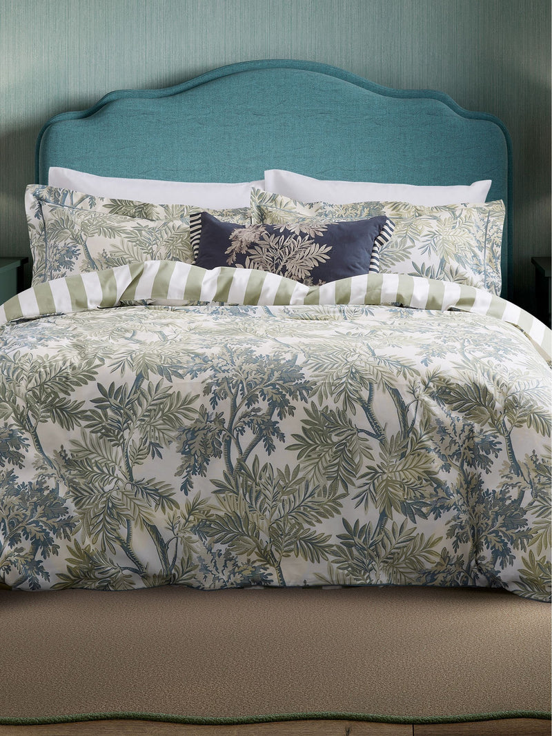 Sanderson Blue Tapestry Tree duvet cover set (British brand)