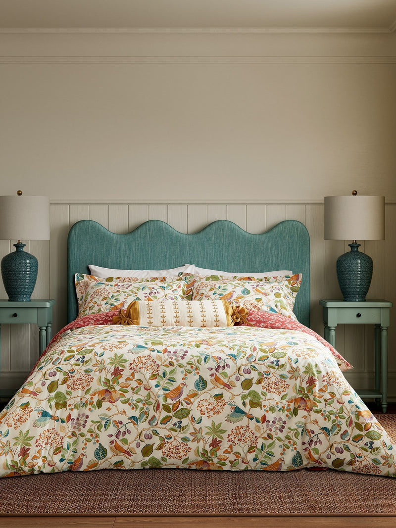 Sanderson Rowan Berry Birds & Berries Duvet Set