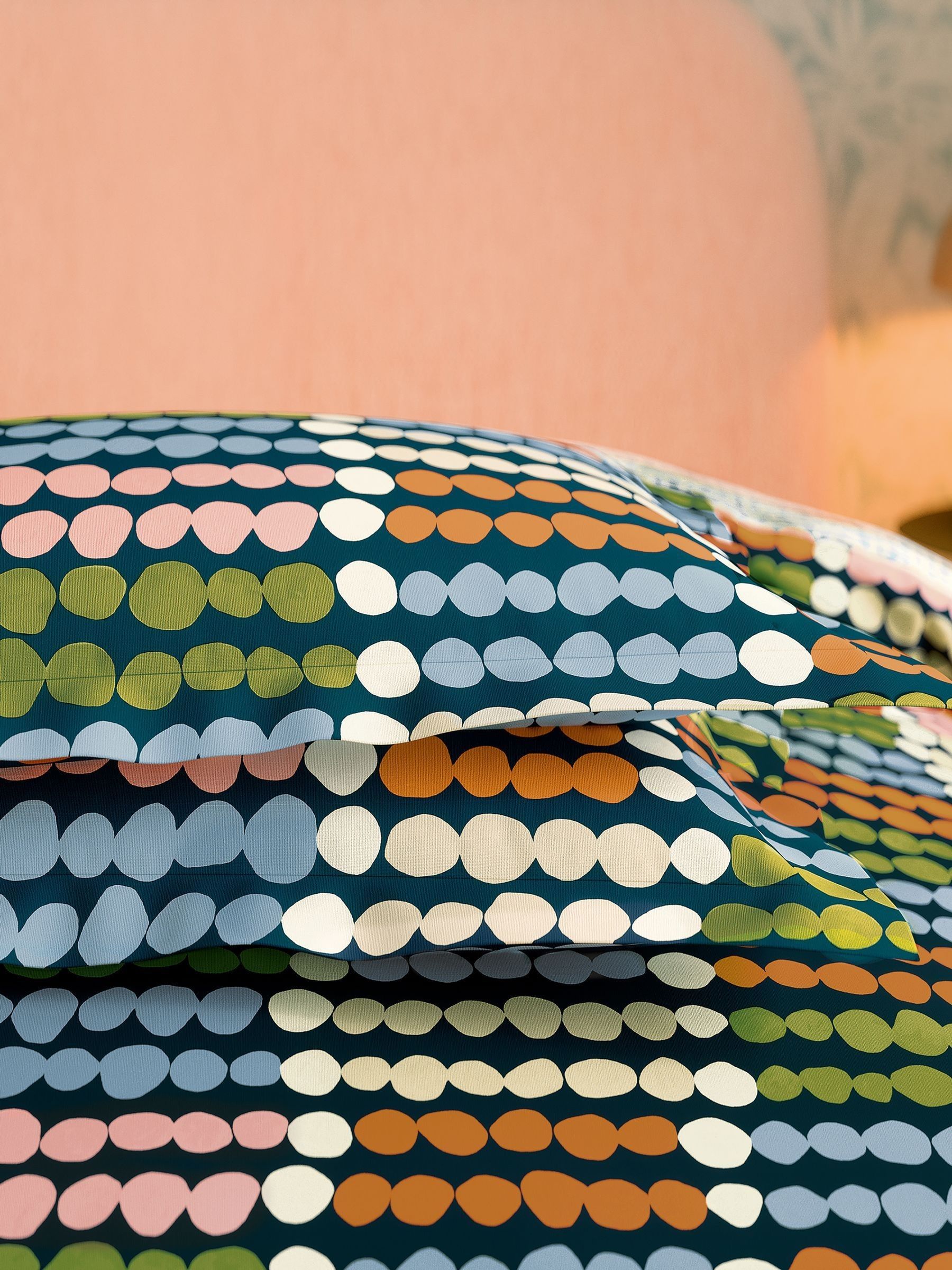 Scion Chai Polka duvet cover set (British brand)