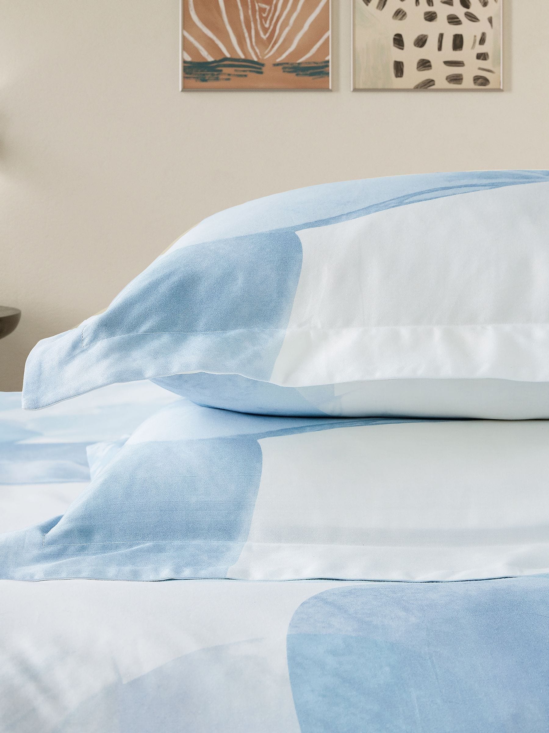 Ted Baker blue photo magnolia duvet set (British brand)