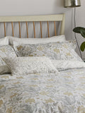 Morris & Co Neutral Compton cotton duvet set, imported from the UK